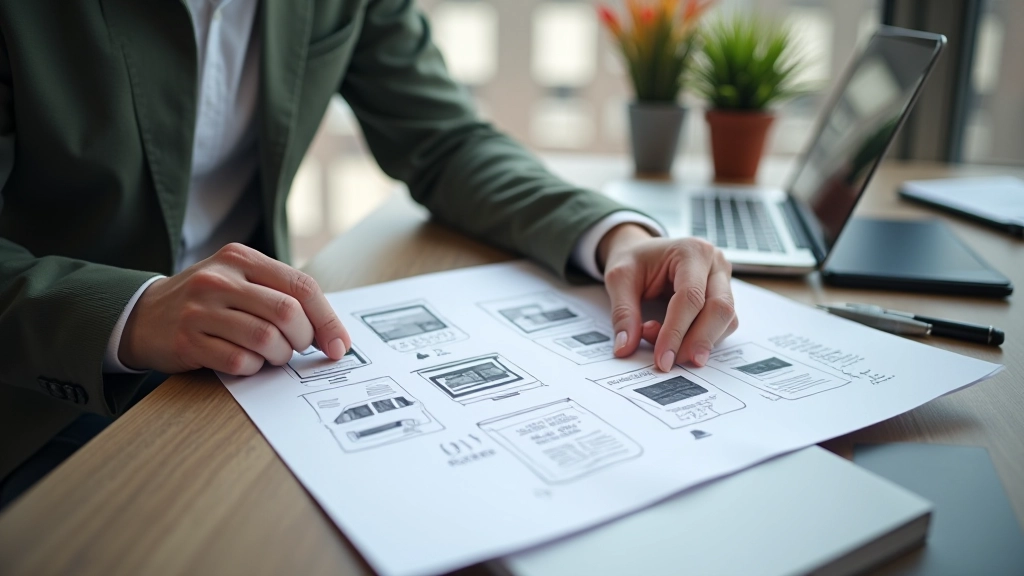 A/B testen proces visualisatie met twee paginavarianten naast elkaar