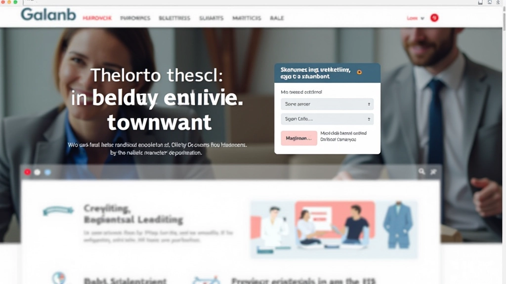Voorbeeld van sticky CTA-knop die aan de zijkant van pagina blijft terwijl je scrollt
